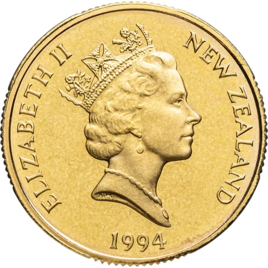 Новая Зеландия 1 доллар (dollar) 1994, реверс