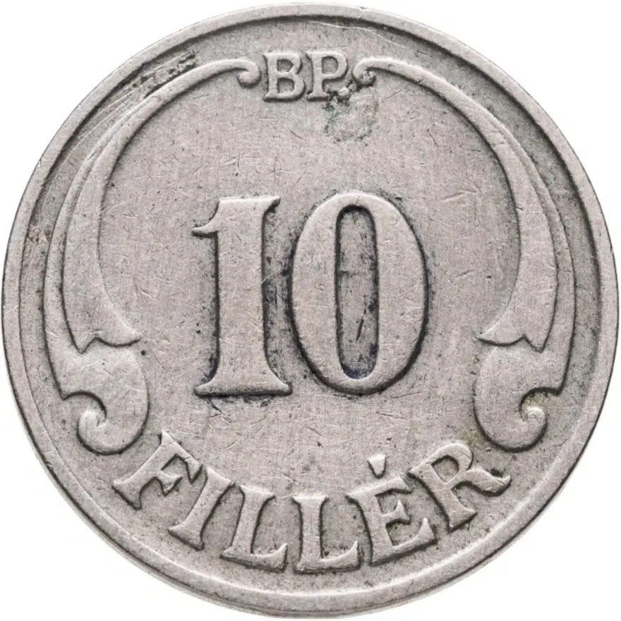 Венгрия 10 филлеров (filler) 1926