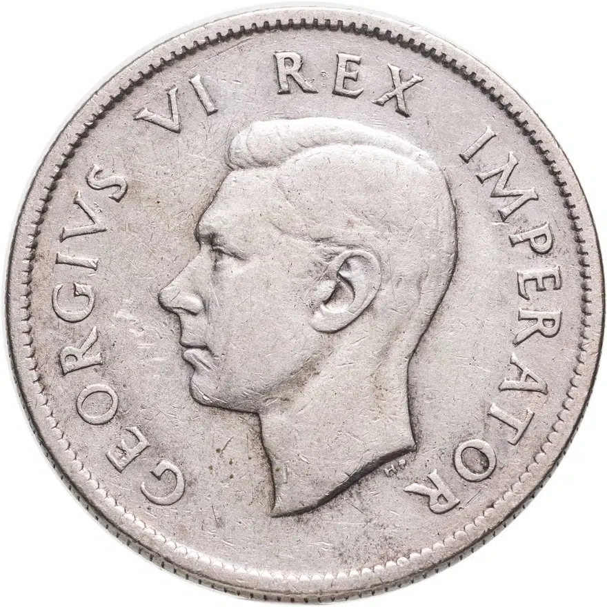 ЮАР 2 шиллинга (флорин, shillings) 1937, реверс