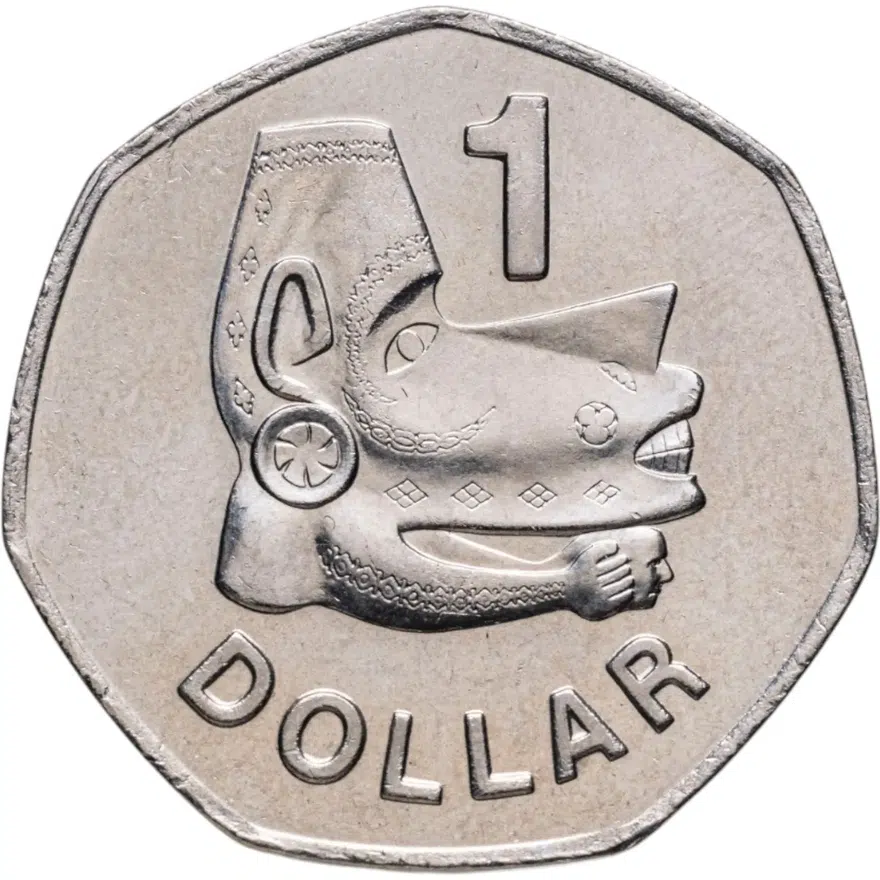 Соломоновы Острова 1 доллар (dollar) 1997, аверс