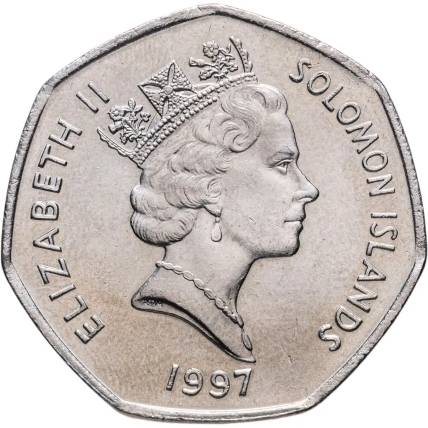 Соломоновы Острова 1 доллар (dollar) 1997, реверс