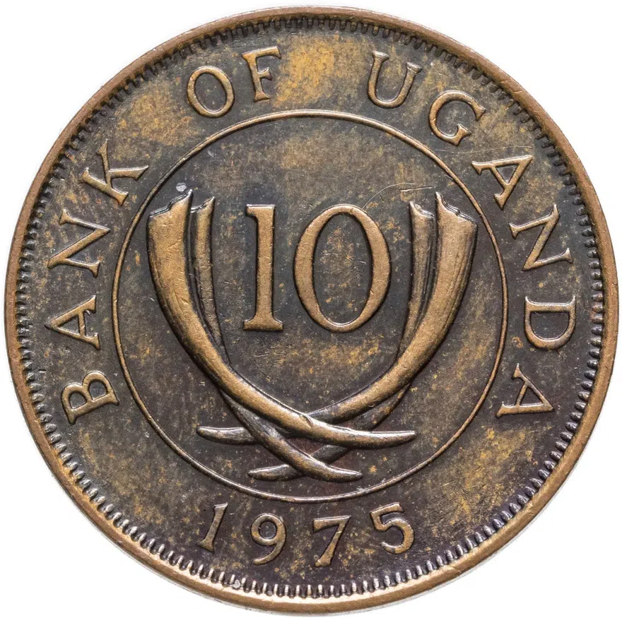Уганда 10 центов (cents) 1975
