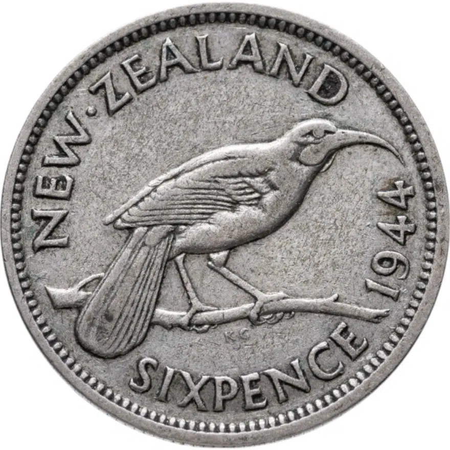 Новая Зеландия 6 пенсов (pence) 1944