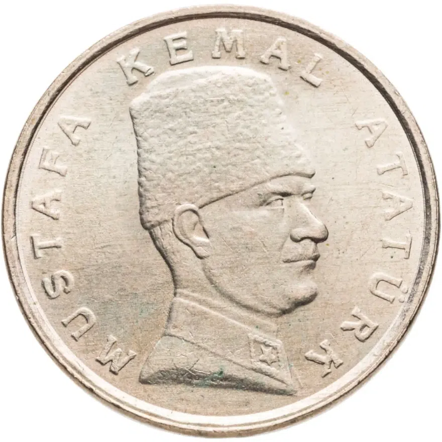 Турция 100000 лир (lira) 2000, реверс
