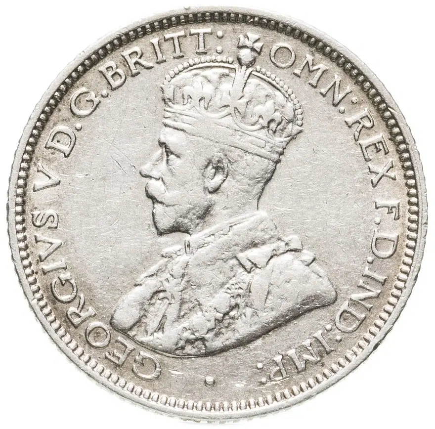 Австралия 6 пенсов (pence) 1926, реверс