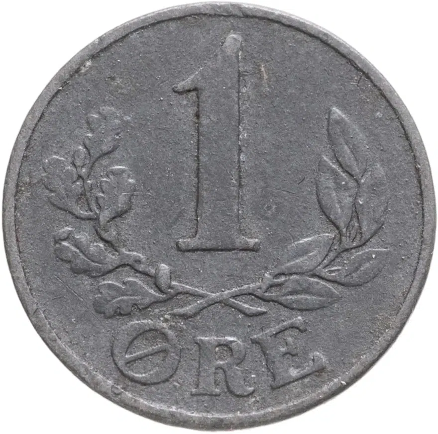 Дания 1 эре (ore) 1941