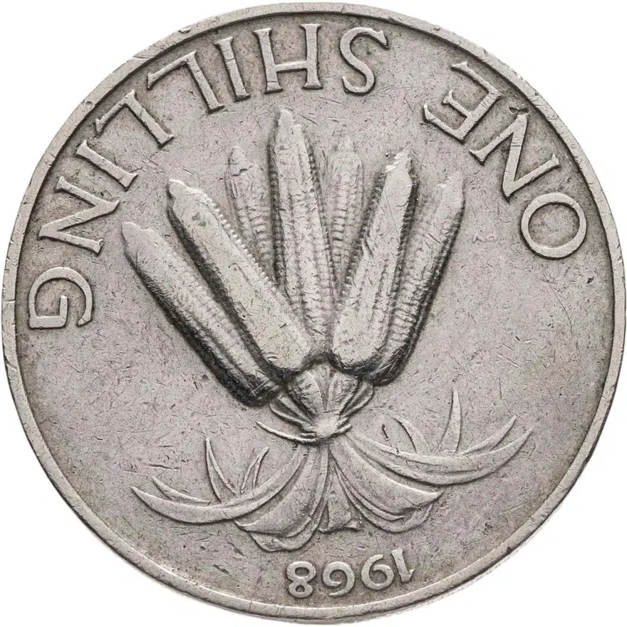 Малави 1 шиллинг (shilling) 1968, реверс