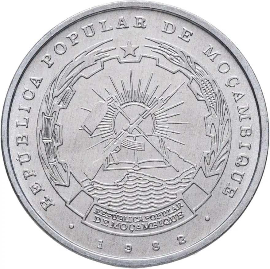 Мозамбик 50 сентаво (centavos) 1982, реверс