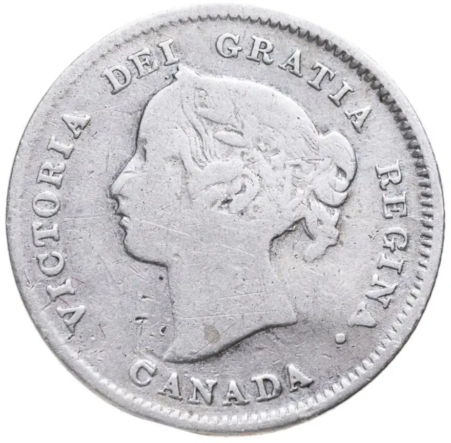 Канада 5 центов (cents) 1899