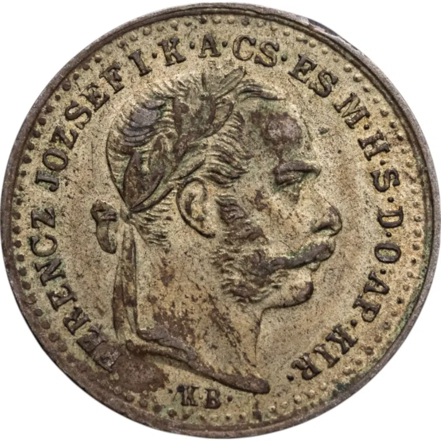 Венгрия 10 крейцеров (krajczar) 1872, реверс