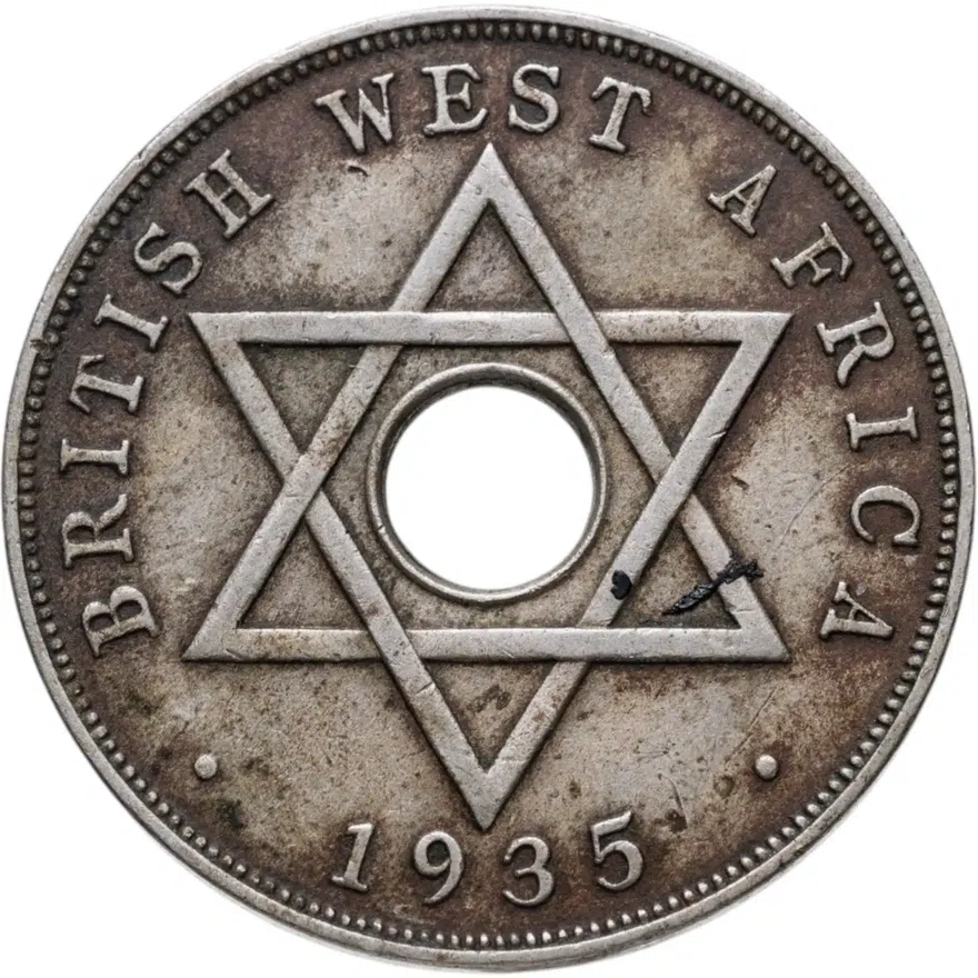 Британская Западная Африка 1 пенни (penny) 1935