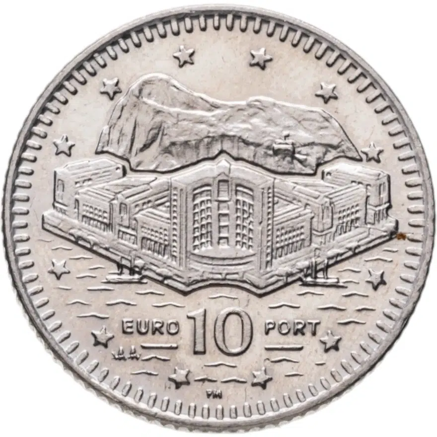 Гибралтар 10 пенсов (pence) 2003