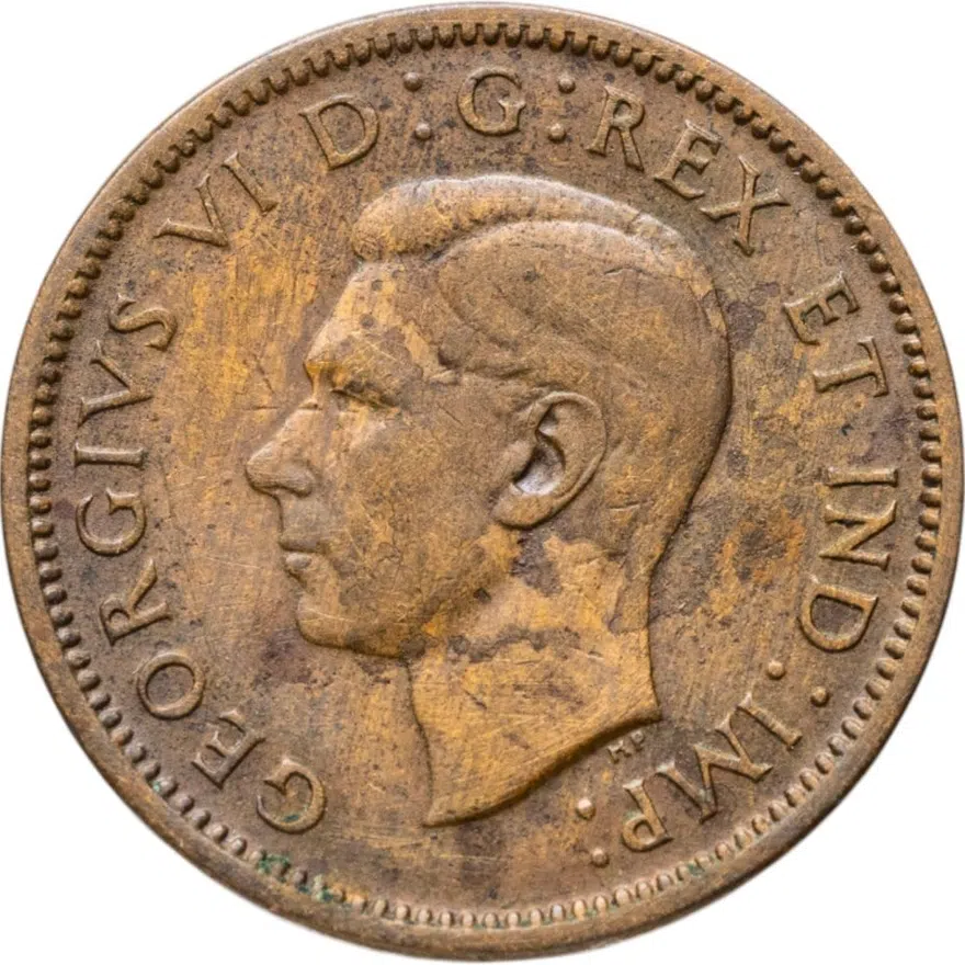 Канада 1 цент (cent) 1940, реверс