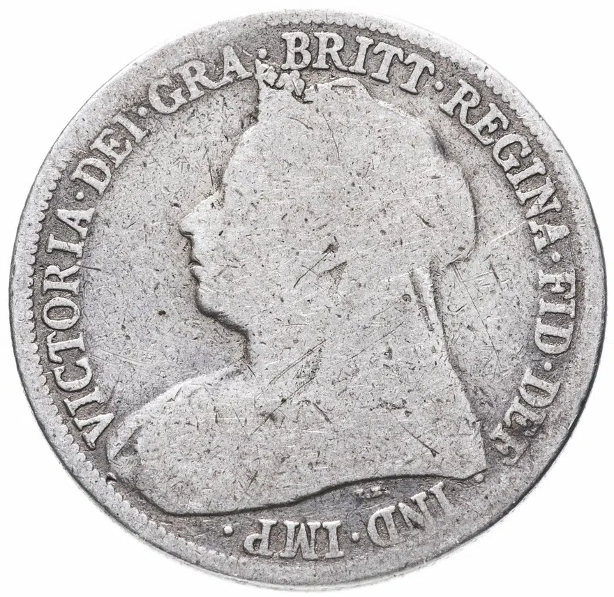 Великобритания 1 шиллинг (shilling) 1898