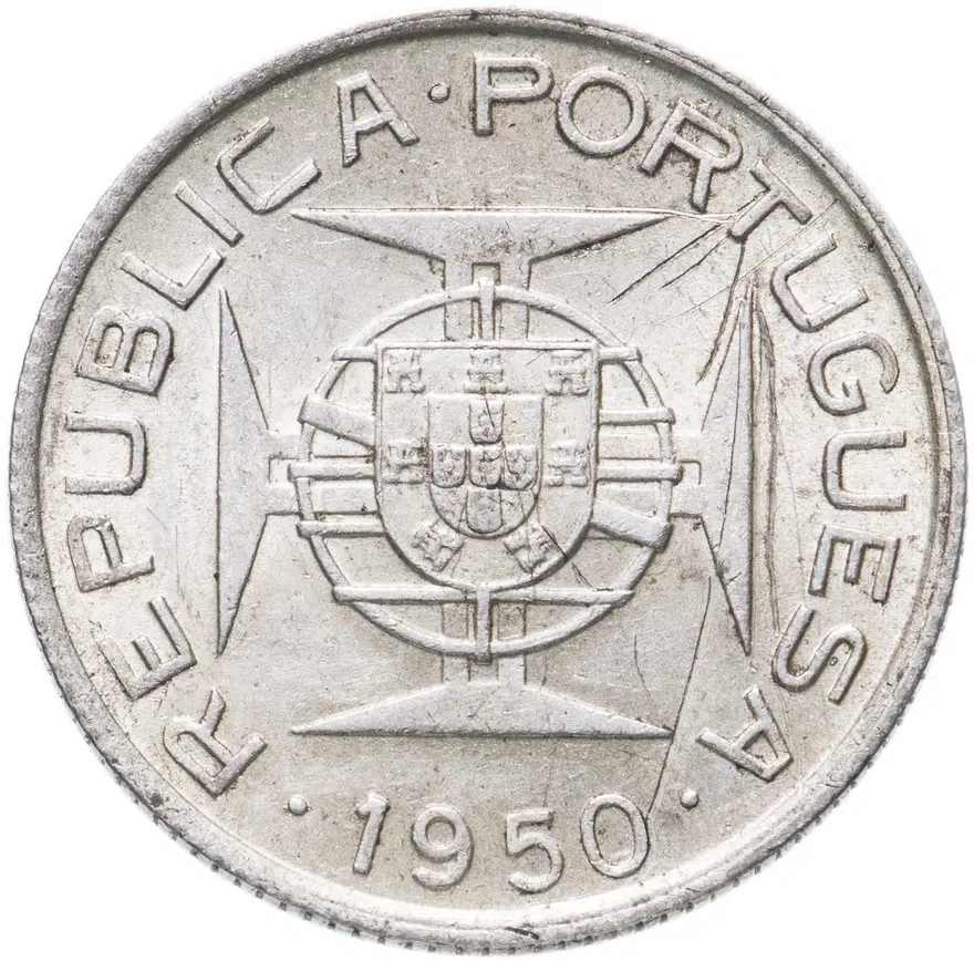 Мозамбик 2,5 эскудо (escudos) 1950