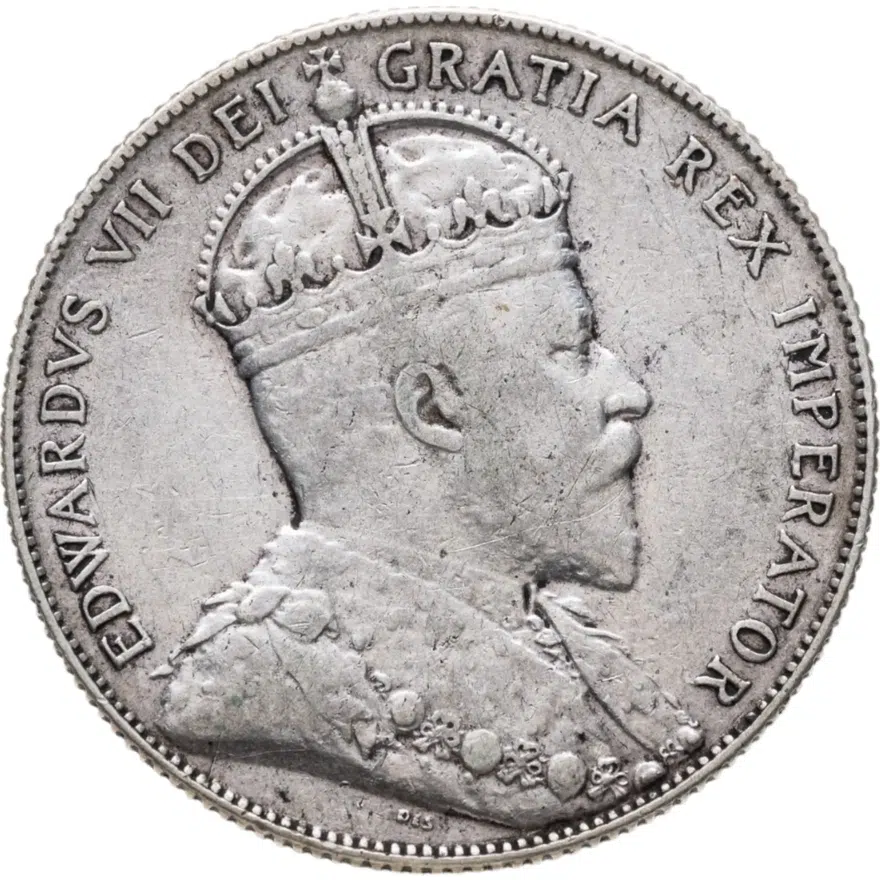 Ньюфаундленд 50 центов (cents) 1904, реверс