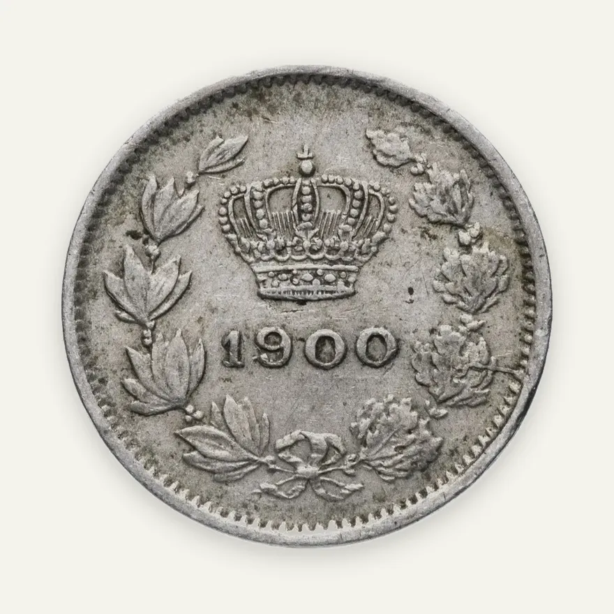 Румыния 5 бань 1900, реверс