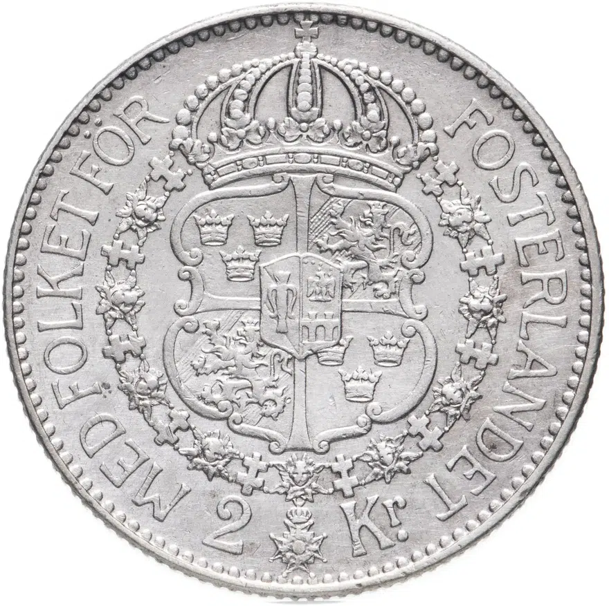 Швеция 2 кроны (kronor) 1928