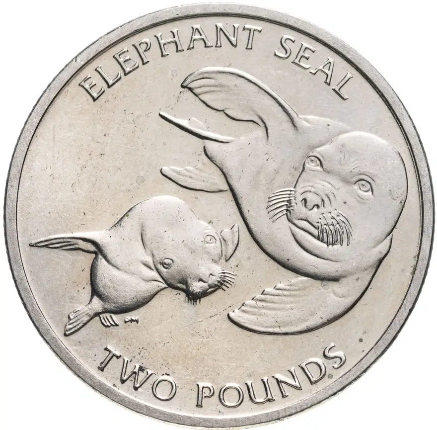 Южная Георгия и Южные Сэндвичевы острова 2 фунта (pounds) 2006  Морской слон