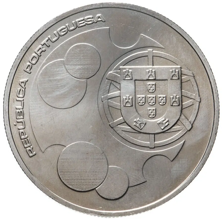 Португалия 10 евро (euro) 2011  25 лет вступлению Португалии и Испании в Евросоюз, реверс