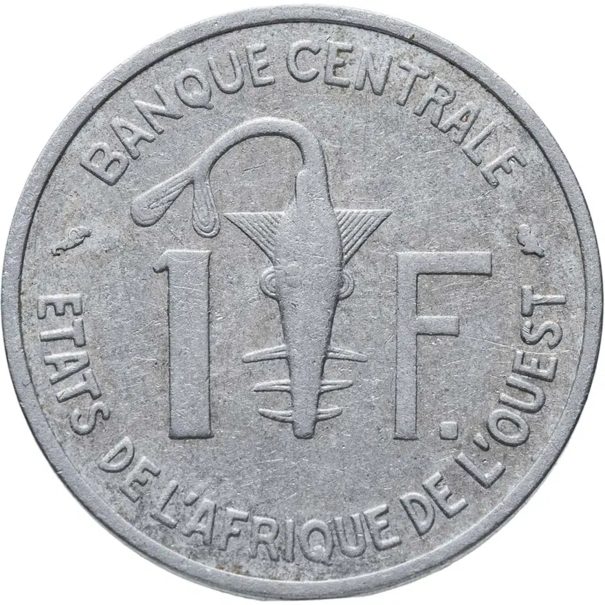 Западная Африка (BCEAO) 1 франк (franc) 1964, реверс