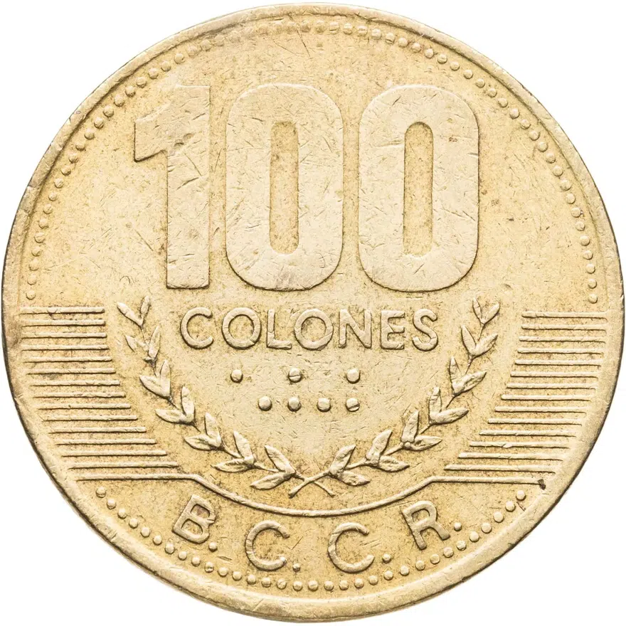 Коста-Рика 100 колонов (colones) 1997