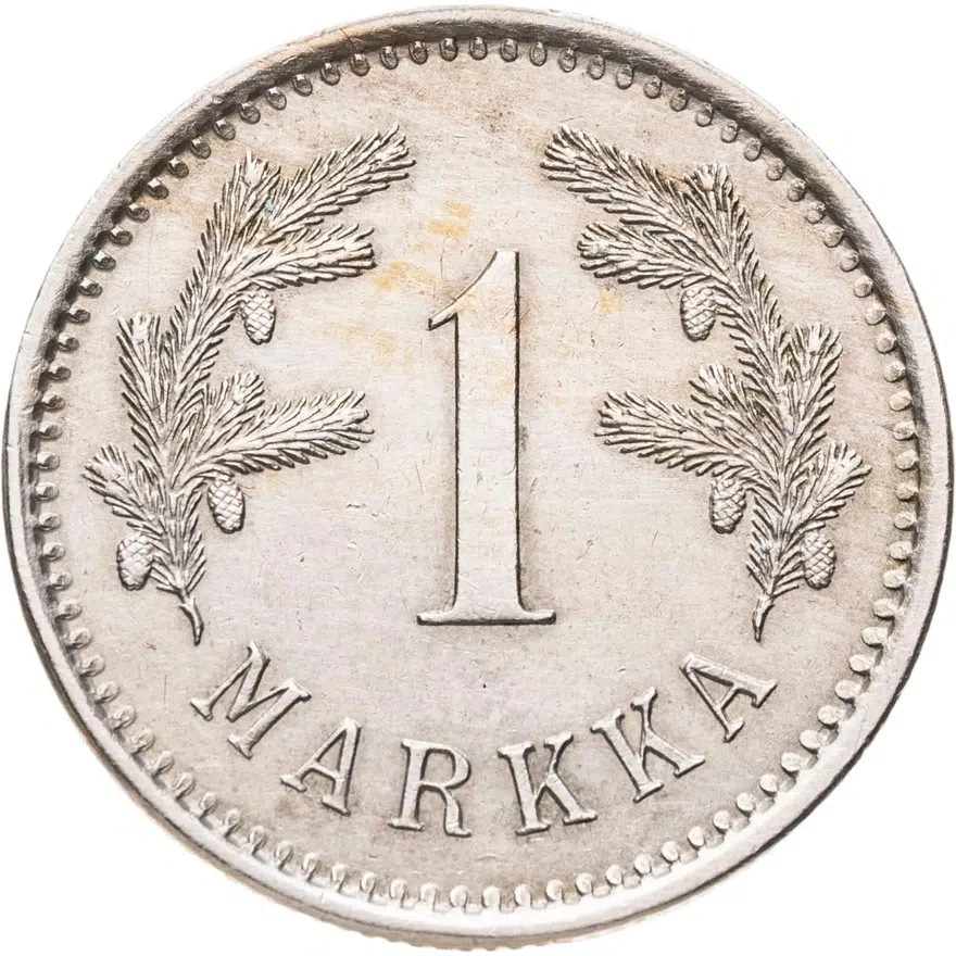 Финляндия 1 марка (markka) 1922