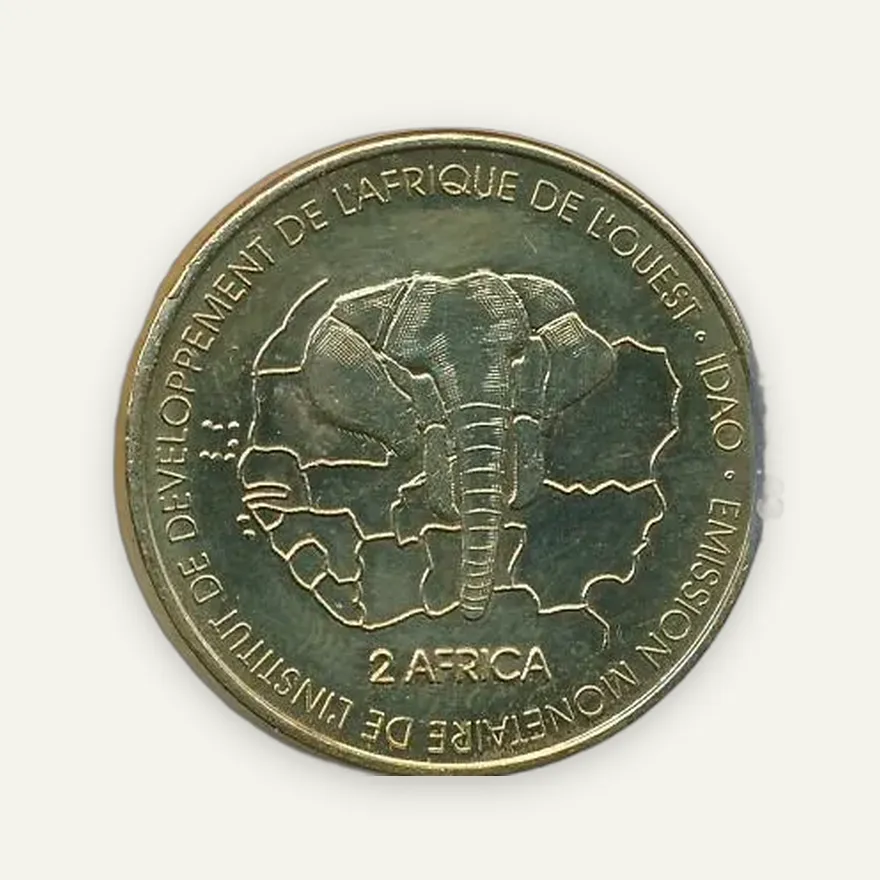 Нигер 3000 франков КФА 2003 Лев, реверс