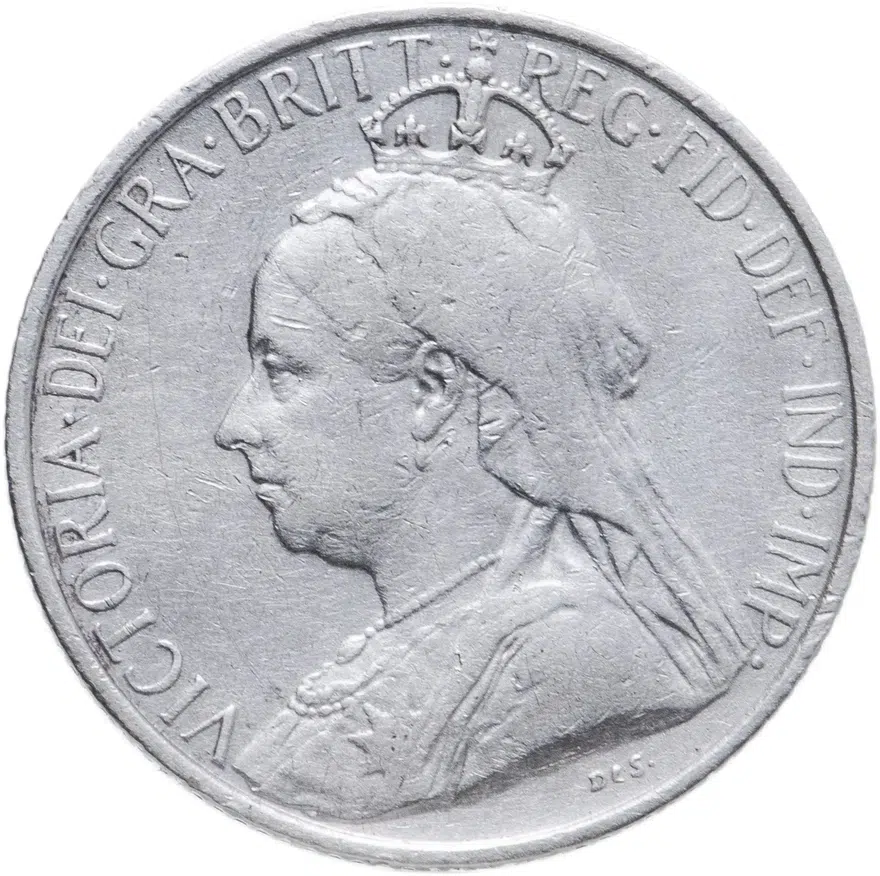 Кипр 4 1/2 пиастра (piastres) 1901, реверс