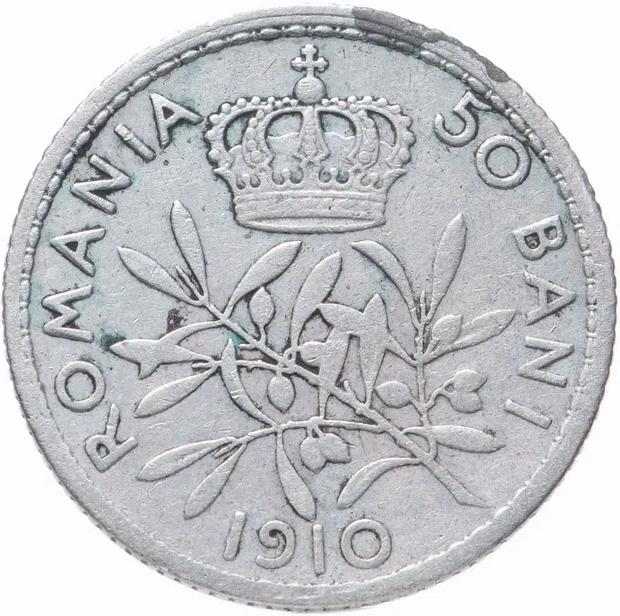 Румыния 50 бань (bani) 1910