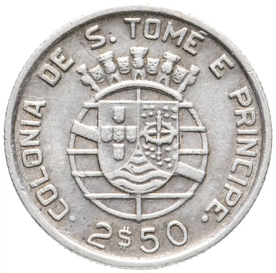 Сан-Томе и Принсипи 2,5 эскудо (escudo) 1939