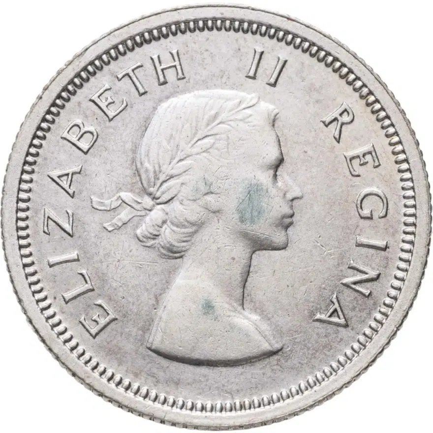 ЮАР 1 шиллинг (shilling) 1956