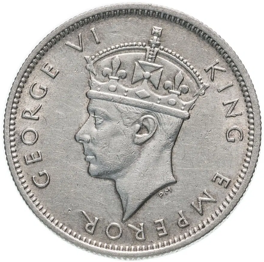Сейшельские острова 1/2 рупии (rupee) 1939, реверс