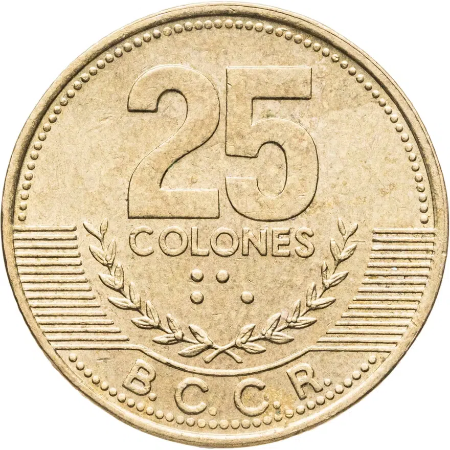 Коста-Рика 25 колонов (colones) 2003