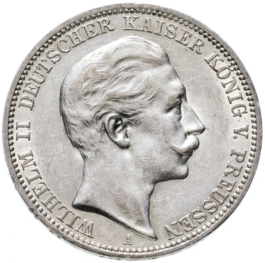 Германия (Империя) 3 марки (mark) 1911 A Пруссия