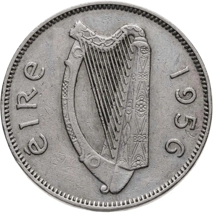 Ирландия 6 пенсов (pence) 1956