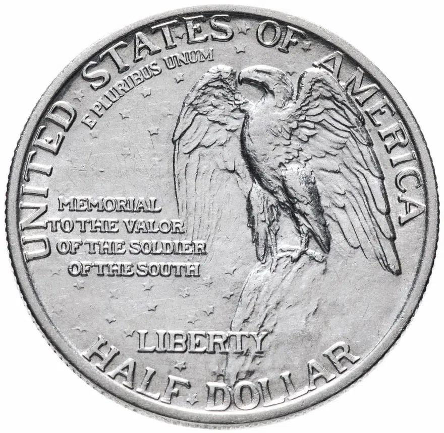 США 50 центов (1/2 доллара) 1925 "Мемориал Стоун- Маунтин", реверс