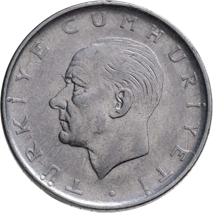 Турция 1 лира (lira) 1966