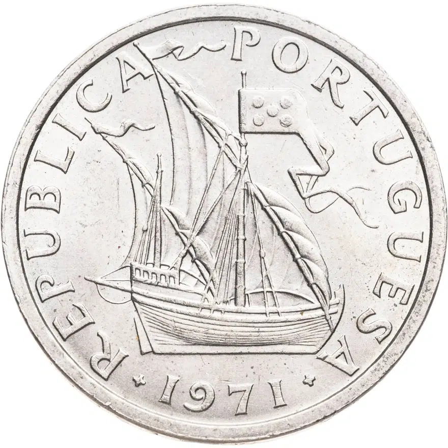 Португалия 10 эскудо (escudos) 1971