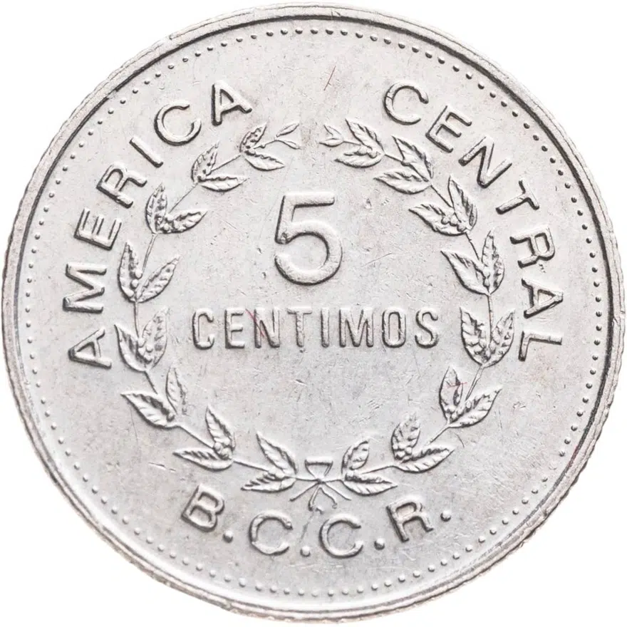 Коста-Рика 5 сентимо (centimos) 1978