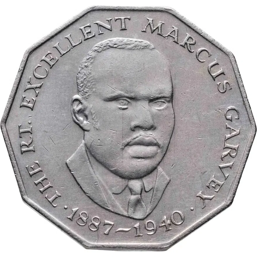 Ямайка 50 центов (cents) 1989