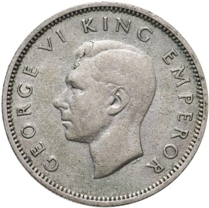 Новая Зеландия 1 шиллинг (shilling) 1942