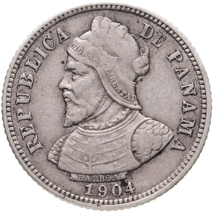 Панама 10 сентесимо (centesimos) 1904