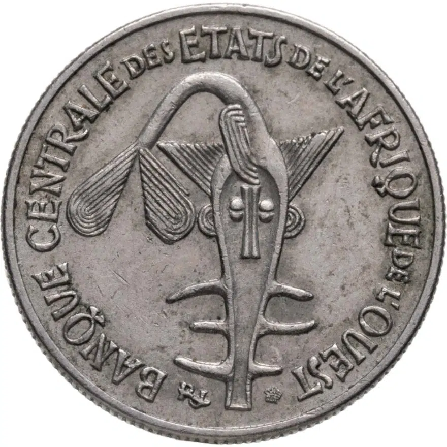 Западная Африка (BCEAO) 50 франков (francs) 1972