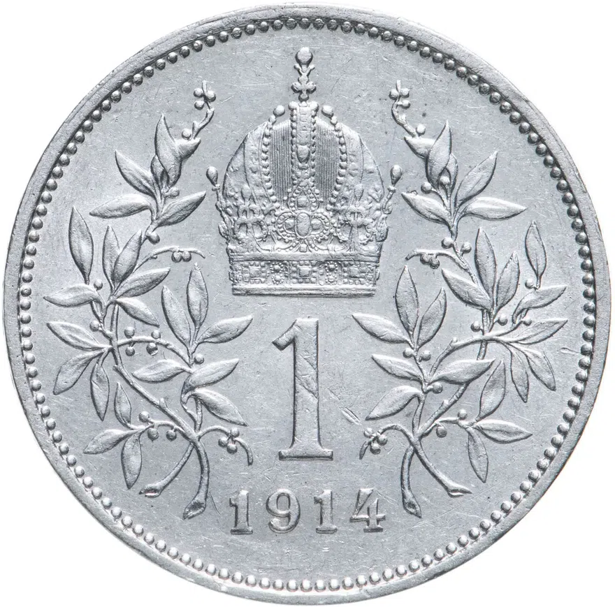 Австрия 1 крона (crown) 1914