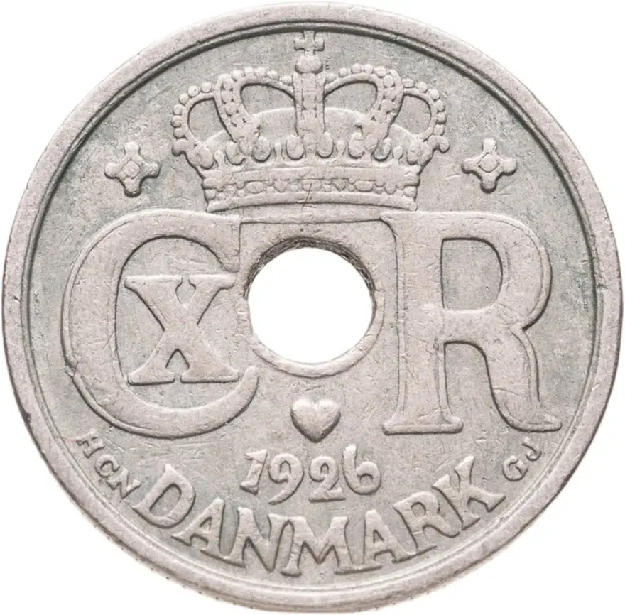 Дания 10 эре (ore) 1926