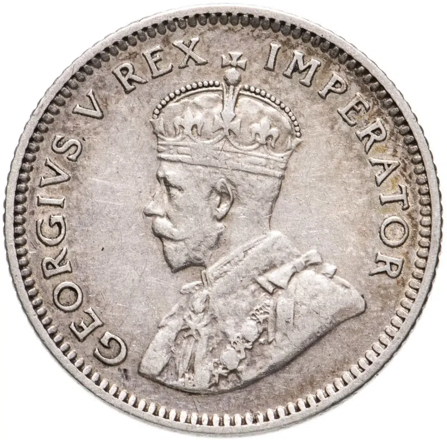 ЮАР 6 пенсов (pence) 1934, реверс
