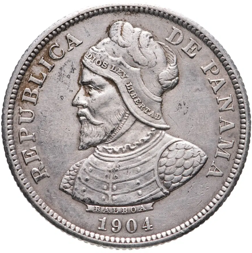 Панама 25 сентесимо (centesimos) 1904