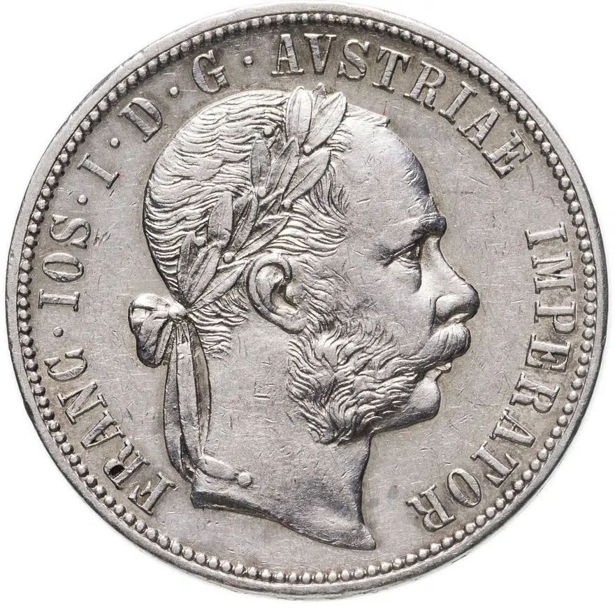 Австрия 1 флорин (florin) 1877