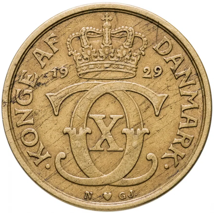 Дания 1 крона (crown) 1929